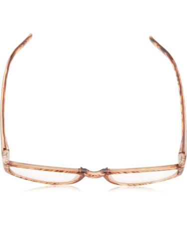 Foster Grant Women's Hayes Rectangular Reading Glasses 1.25x - Brown/Transparent - Shop Internationally - Buy Online on GoSupps.com
