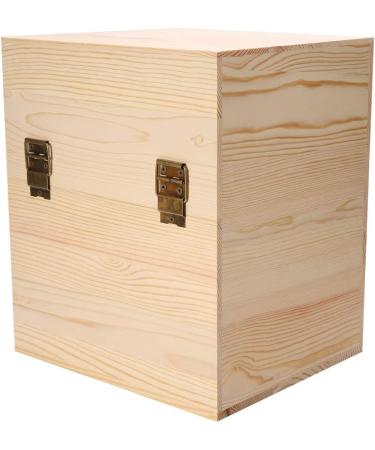 Buy Wosume Wooden Essential Oils Storage Container - 59 Compartment Organizer for Aromatherapy | Durable & Ideal for 5ml 10ml 15ml 30ml Bottles - Buy Online on GoSupps.com
