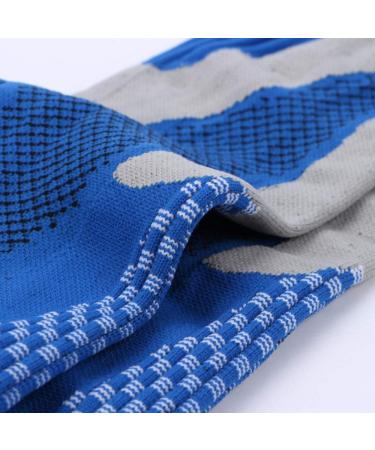 Compression Socks for Men & Women | Outdoor Sports Running & Travel - Blue 35 cm S/M - Buy Online on GoSupps.com