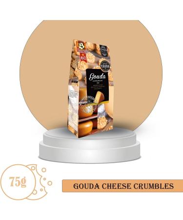 Buiteman Biscuit Cookies Pouch Pick N Mix - Choose From 6 Flavours | Sundried Tomato Baguettes Cheddar Cheese Gouda Cheese Crumbles Gouda & Chive Bites - Pack of 2 x 75g - Buy Online on GoSupps.com