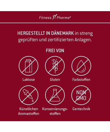 Fitness Pharma Cranberry Capsules - 36 400 mg | High-Dose 900 mg Extract | 100 Capsules for Cystitis Relief | D-Mannose Support | International Shipping - Buy Online on GoSupps.com