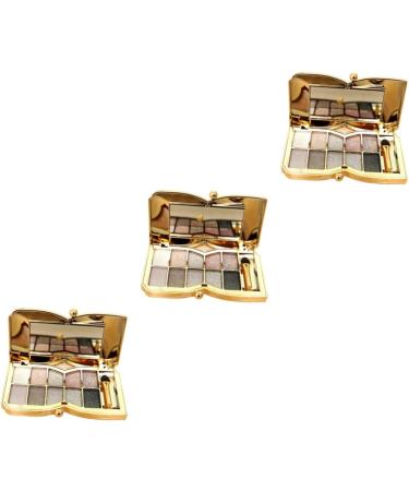 FRCOLOR 3pcs Glitter & Flash Colorful Mirror Brush Makeup # Eye Colors Shadow With Eyeshadow - Buy Online on GoSupps.com