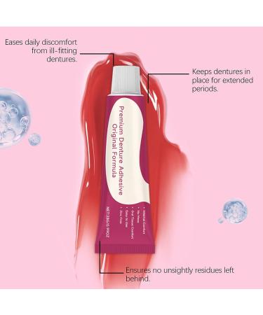Denture Adhesives Long Lasting Waterproof 28 g Strong Cream Reliable Denture Adhesive For Home Use Daily Personal Hygiene Routine Lifestyle Care For Health Comfort And Old - Buy Online on GoSupps.com