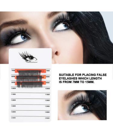 Makeup Eyelash Tray Strip Dispenser & False Eyelash Adhesive Pad - Grafting Eyelash Extension Tools for Perfect Lash Application - Buy Online on GoSupps.com