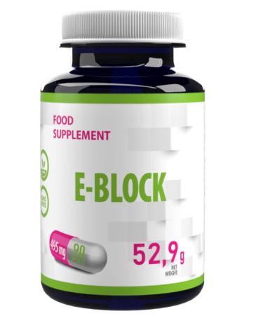 E-Block Estrogen Blocker (Saw Palmetto Calcium D-Glucarate) 90 Vegan Capsules Laboratory Tested High Dosage Non-GMO