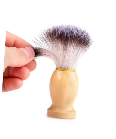 Buy NOLITOY Wooden Shaving Brush for Men - Soft Hair Beard Brush with PBT Wooden Handle | International Shipping Available - Buy Online on GoSupps.com