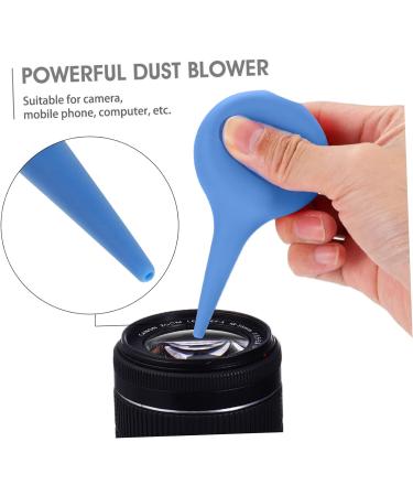 Hemoton Ear Wax Removal Tool - Hand Crank Blue Air Duster for Ear Cleaning and Nasal Suction - Buy Online on GoSupps.com