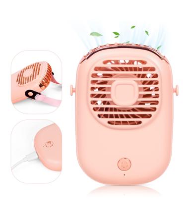 Buqikma Eyelashes Rechargeable Fan, Mini Lash Fan Eyelash Extensions Portable Handheld Fan Dryer Type C Port Air Conditioning Blower for Eyelash Extension Supplies … Pink-Type C