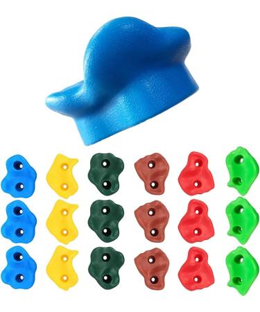 Altatac 18 Ninja Tree Climbing Holds with 6 Black Ratchet Straps - Kids Rock Climbing Training Kit - Buy Online on GoSupps.com