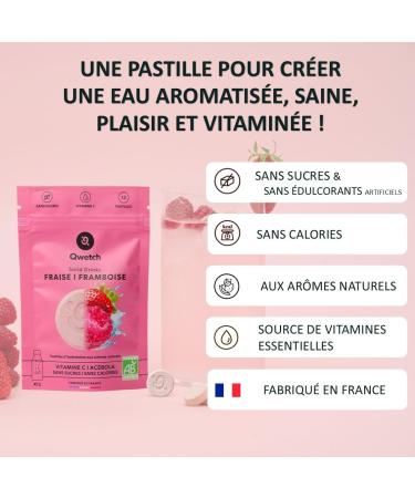  QWETCH Qwetch SOLID DRINKS 36 Hydration Tablets with Vitamins C & B Sugar-Free Drink Strawberry & Raspberry Blackberry & - Buy Online on GoSupps.com