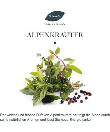 Saunabedarf Schneider Infusion Concentrate - Alpine Herbs 1000ml for Perfect Sauna Experience | International Shipping - Buy Online on GoSupps.com