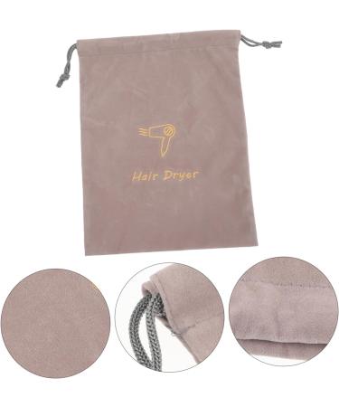 Baluue 2pcs Drawstring Storage Bag Travel Makeup Bag Portable Travel Organizer Bags Hair Dryer Case Cloth - Buy Online on GoSupps.com