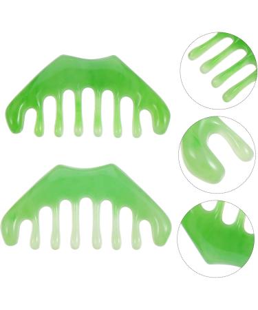 Beavorty 6 STK Massage Comb - Eight Teeth Circulation Scraping Tool for Full Body & Hair Gua Sha Massage - Multifunctional Massage Device - Buy Online on GoSupps.com