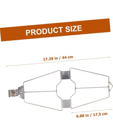 Alipis 2pcs Roast Chicken Sandwich with Salted Duck Grill Fish Barbecue Clip Practical Barbecue Clip Bold O0042HA4SUF6UN8I54TZGQKJ0 - Buy Online on GoSupps.com