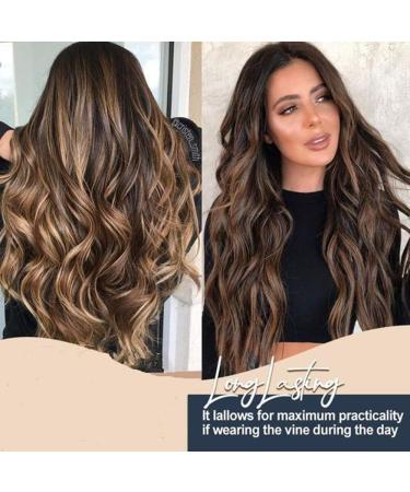 Upgrade Your Heatless Curls with DIY Curling Rod Headband - Soft Silk Ribbon Rollers for Long Medium Hair - Pink - Buy Online on GoSupps.com