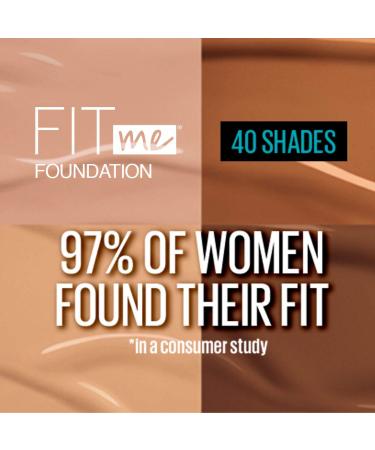 Maybelline Fit Me Matte + Poreless Foundation - Fair Ivory - Oil-Free 1 fl. oz - Buy Online on GoSupps.com