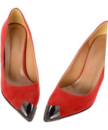 2 Pairs Toe Protector & Heel Caps for High Heels - Steel Shoe Repair Tips & Covers - Buy Online on GoSupps.com