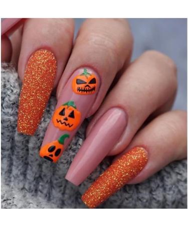 24 Pieces Fashionable Moon Star Pattern Fake Nail Tips Halloween Style Ballerina Removable Fake Nails Manicure Tools (Color : 07) - Buy Online on GoSupps.com