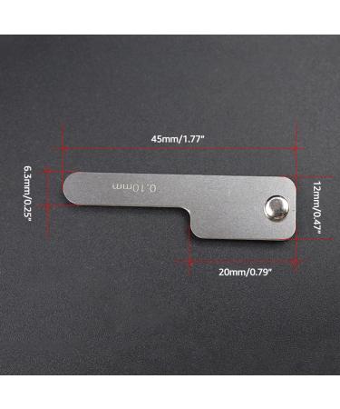 Interproximal Reduction Gauge Ruler for Reciprocating System | Stainless Steel Orthodontic Measuring Instrument | Buy Internationally - Buy Online on GoSupps.com