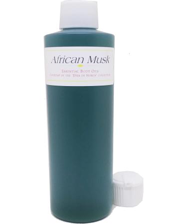 African Musk Scented Body Oil Fragrance Flip Cap - Green - 8 oz. - ID#4015 8 Fl Oz (Pack of 1)
