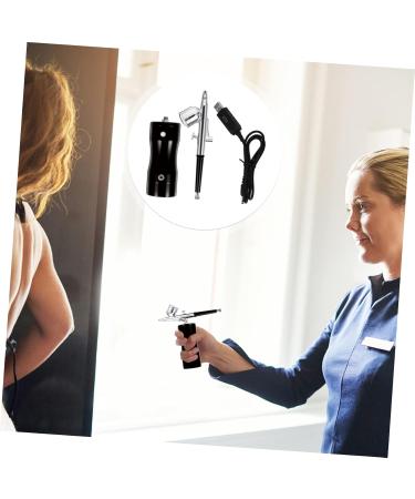 EXCEART 1 Set Airbrush Set Car Air Compressor Mini Nail Decorations for Nail Art Car Kit Nail Art Makeup Air Brush Car Decoration Nail Tools Make up Kit Air Pump to Color Black 15.5X10cm - Buy Online on GoSupps.com