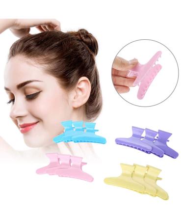12Pcs Colorful Non-Slip Butterfly Hair Clamps - Hair Claw Accessories - Buy Online on GoSupps.com