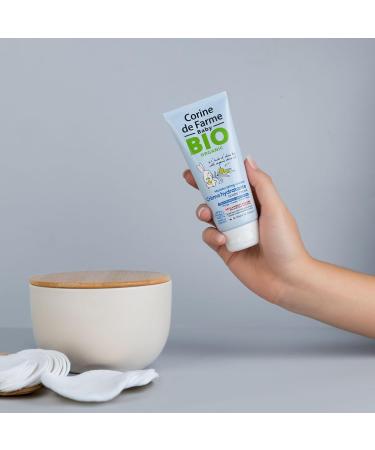 Corine de Farme - Cr me Hydratante Parfum e Bio pour B b d s la Naissance - l'Huile d'Olive Bio et au Beurre de Karit Bio - Convient aux Peaux Sensibles - Fabriqu e en France Cr me Hydratante BIO - Buy Online on GoSupps.com