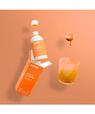 Kurkumin Liposomal Liquid 250ml | 200mg Daily Dose | High Bioavailability Turmeric | Vegan & GMO-Free | Sundt Supplements - Buy Online on GoSupps.com