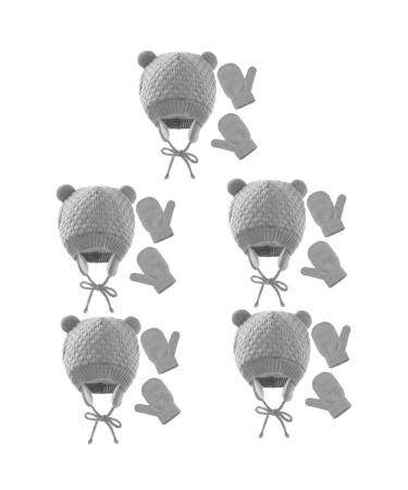 Galpada 5 sentences Children's hat knitted feasts for babies winter hat for children winter helmets cycling cap baby hat Baby good cotton toddler infant products caricature