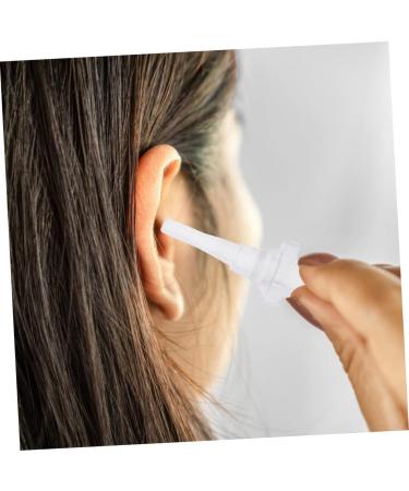 HOLIDYOYO 10Pcs Disposable Ear Cleaning Tips Bottle Ear Washer Nozzles for Ear Wax Removal Sturdy Material Easy to Use Compatible with Ear Cleaning Kits - Buy Online on GoSupps.com