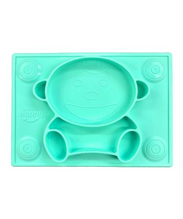 Clasic Baby Plates - Upgraded Silicone Non-Slip Baby Placemat with Suction Cups for Infants Toddlers and Kids Self Feeding
