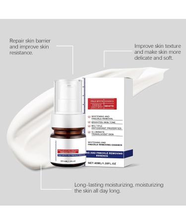 Whitening & Freckle Removing Essence - 30ml Vitamin C Spot Cream for Melasma Melanosis Acne Scars - Best Skin Brightening Serum - Buy Online on GoSupps.com