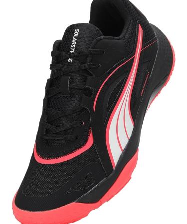 Buy PUMA Unisex Solarstrike II Indoor Trainers 40.5 EU - Puma Black Fire Orchid & White | International Shipping Available - Buy Online on GoSupps.com