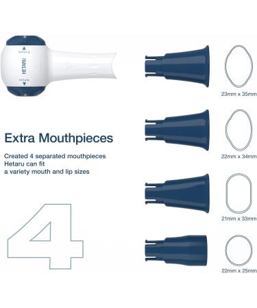 HETARU Breathing Exercise Device Breather - Improve Lung Capacity and Respiratory Health - Buy Online on GoSupps.com