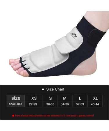 PassFeel Taekwondo Ankle Guards | Non-Slip Foot Protectors for Kickboxing & Boxing Training | Ankle Protection for Competitions - Buy Online on GoSupps.com