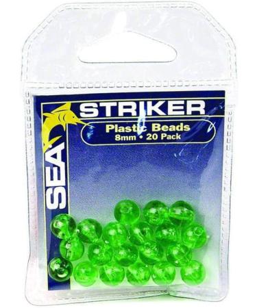 Sea Striker Round Fishing Beads 6mm - 36 Pack | Plastic Rig Beads Fishing Bait - Buy Online on GoSupps.com