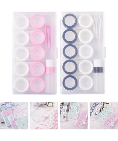 Healeved 6 Set Storage Box for Colored Contact Lenses | Contact Lens Case & Housing Kit | International Shipping Available - Buy Online on GoSupps.com