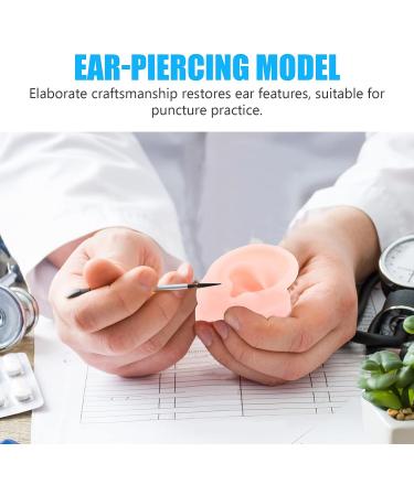 iplusmile Soft Silicone Human Ear Model - Right Ear for Hearing Aids, Earrings & Education - Flesh Color - Buy Online on GoSupps.com