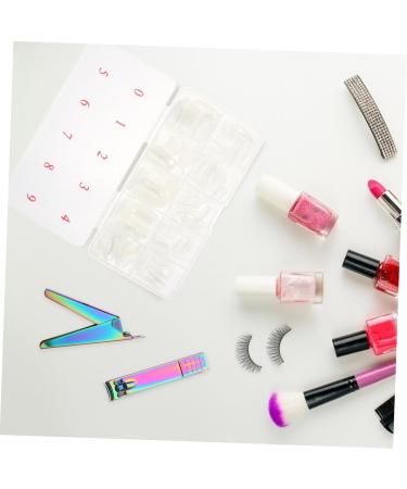 VINTORKY 1 Set Nail Set Kit De Manicura Cosmetology Kit Nails Nail File Strips Acrylic Nail Tips Fake Nail Trimming Supplies Manicuring Tools Manicure Clippers Fingernail Full Cover Plastic 13X7cm Assorted Color 3 - Buy Online on GoSupps.com