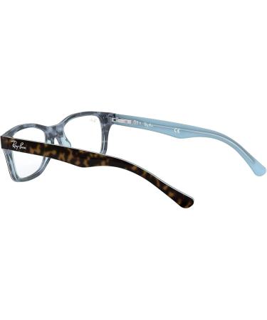 Ray-Ban Unisex Reading Glasses 46 - Brown Topo Havana & Havana Blue | Stylish Prescription Eyewear for Global Shipping - Buy Online on GoSupps.com