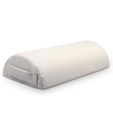 Buy Office Home Semicircle Foot Mat - Grey Mesh Fabric | Comfortable Foot Rest for Enhanced Support - Buy Online on GoSupps.com