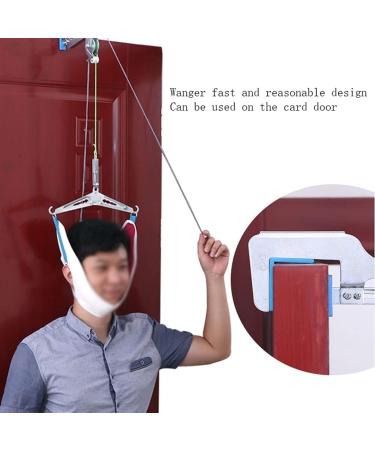 Over The Door Posture Corrector Door Suspension Cervical Traction Household Neck Stretch Correction Traction Physical Therapy Spinal Decompression Device Cervical Neck Traction Device Warm as Ever - Buy Online on GoSupps.com