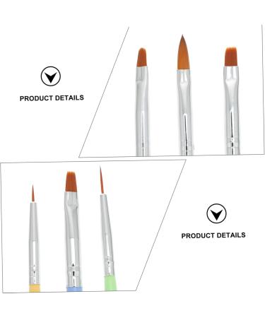 POPETPOP 1 Set Nail Pen Nail Brush Diy Nail Kits Nail Art Brush Nail Painting Grooming Kit Beauty Kits Nail Manicure Kit Nails Kit Nail Drawing Pen for Salon Nylon Pen Kit Cosmetic 16X0.8X0.8CM Assorted Color 1 - Buy Online on GoSupps.com