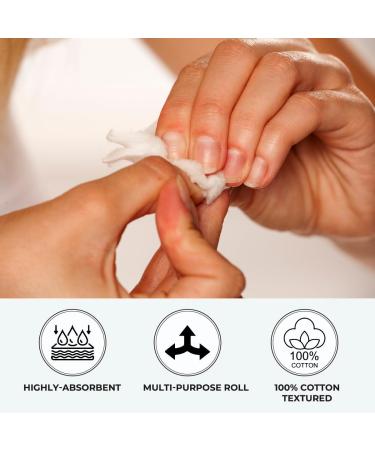 ForPro Premium Cotton Roll - 12" Wide 1 Lb - Ideal for Cosmetic Application & Product Removal - International Shipping Available - Buy Online on GoSupps.com