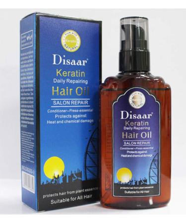 Keratin Hair Oil - Ultra Moist Daily Repair Rich Proteins & Vitamins 120ml | Protect & Nourish Your Hair - Buy Online on GoSupps.com
