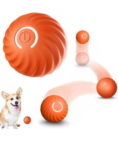 Ball interactive dog toy ball self -strolling ball dog wicked ball dog interactive dog toy ball interactive dog ball toys for boredom inside orange