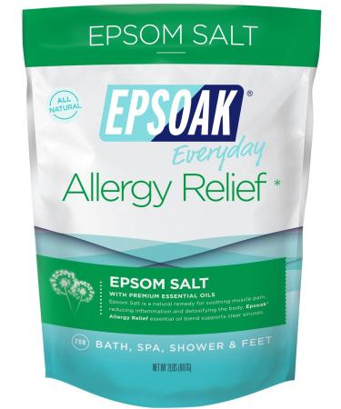 Epsoak Epsom Salt - 2 lbs. Allergy Relief Bath Salts