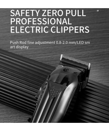 Buy Adjustable USB Rechargeable Electric Hair Clippers - Gradient Hair Clipper with Box for Precision Grooming | International Shipping Available - Buy Online on GoSupps.com