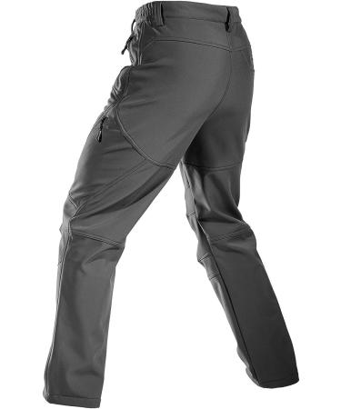 Free Soldier Men's Fleece Lined Outdoor Cargo Hiking Pants - Gray - 34W x 32L - Buy Online on GoSupps.com