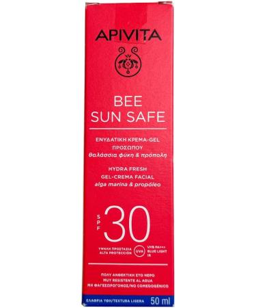  Apivita HYDRA FRESH GEL-CREMA SPF30 - Buy Online on GoSupps.com